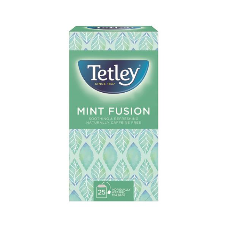 Tetley Mint Infusion Tea Bags (25 Pack) 1576A