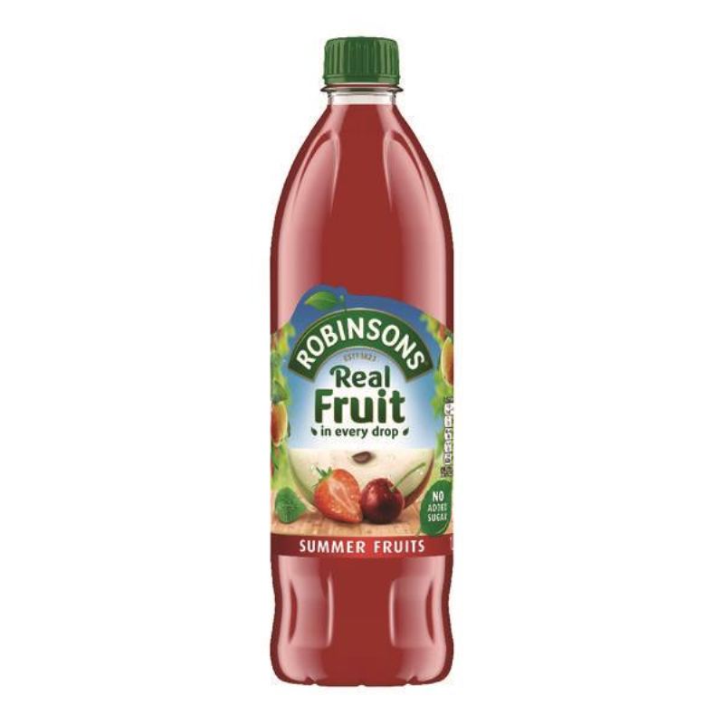 Robinsons No Added Sugar Summer Fruits Squash 1 Litre 0402110