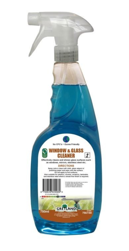 Glass & Stainless Steel Cleaner  750ML