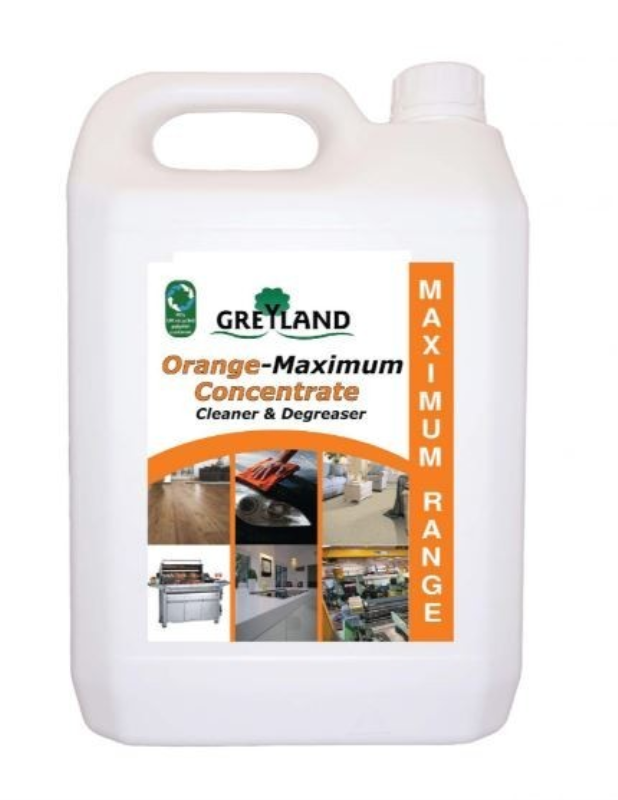 Orange Maximum Concentrated Hard Surface Cleaner &  Degreaser - 5L