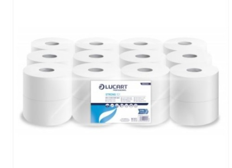 Embossed Micro Jumbo Toilet Roll 2 Ply Pure 24x80Metre