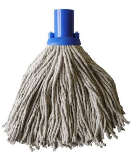 Blue 185g Mop Head With Universal Socket