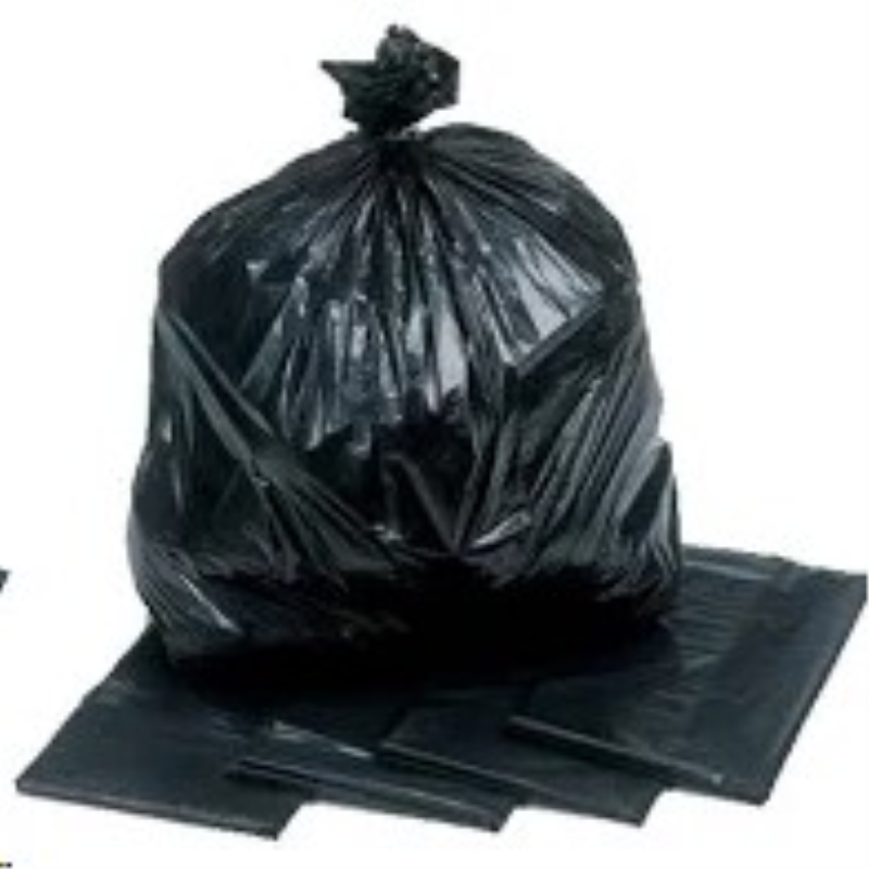 90L 15kg Heavy Weight Black Refuse Sack (457)x737x965mm PK200