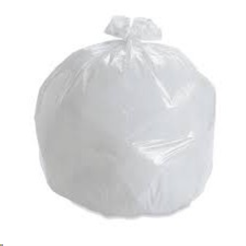 15L White Pedal Bin Liner 10 poly-packs x 100 pcs PK1000 275x425x425mm
