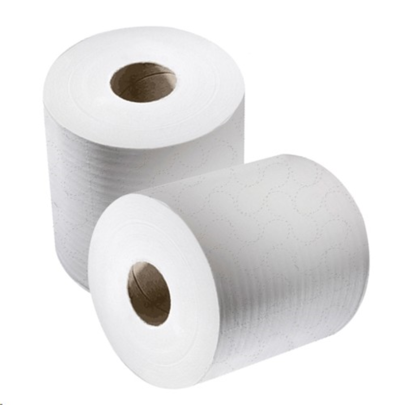 Conventional Toilet Roll White 2 Ply Pure 20m x 90mm x 45mm  Pk 9 x 4