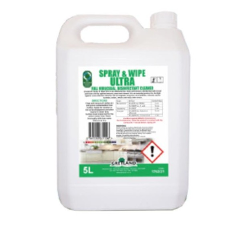 Spray & Wipe Ultra Multipurpose Disinfectant 5L Virucidal