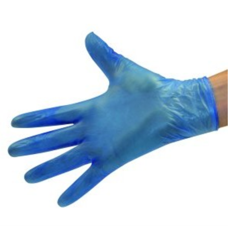 Shield Powder-Free Vinyl Gloves Large Blue (Pack of 100) GD13-L