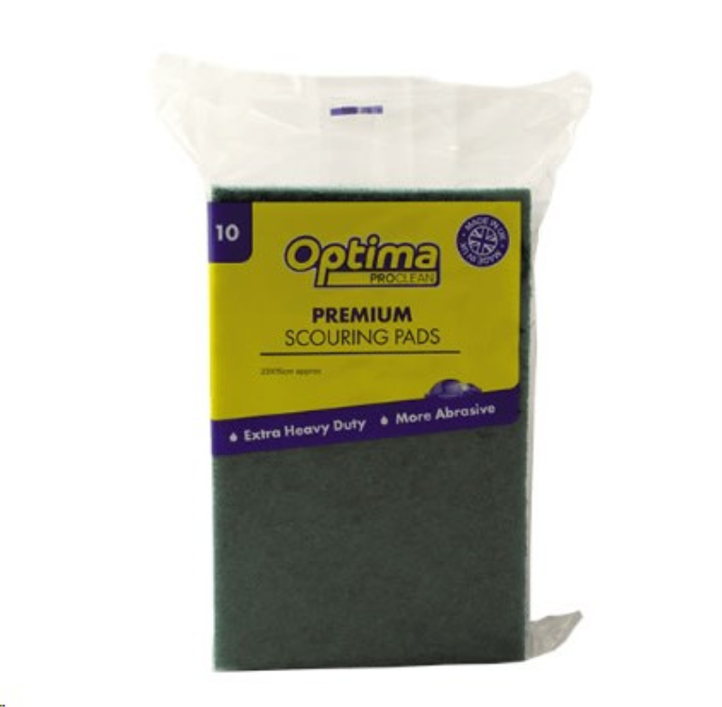Optima Proclean Premium Grade Scourer 9 x 6" Pack of 10