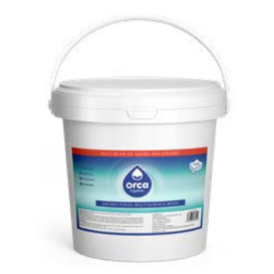 Orca 70% Alcohol Disinfectant Wipes - Tub 1000
