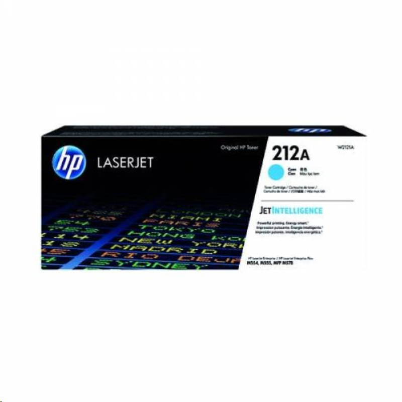 HP 212A Original LaserJet Toner Cartridge Cyan W2121A
