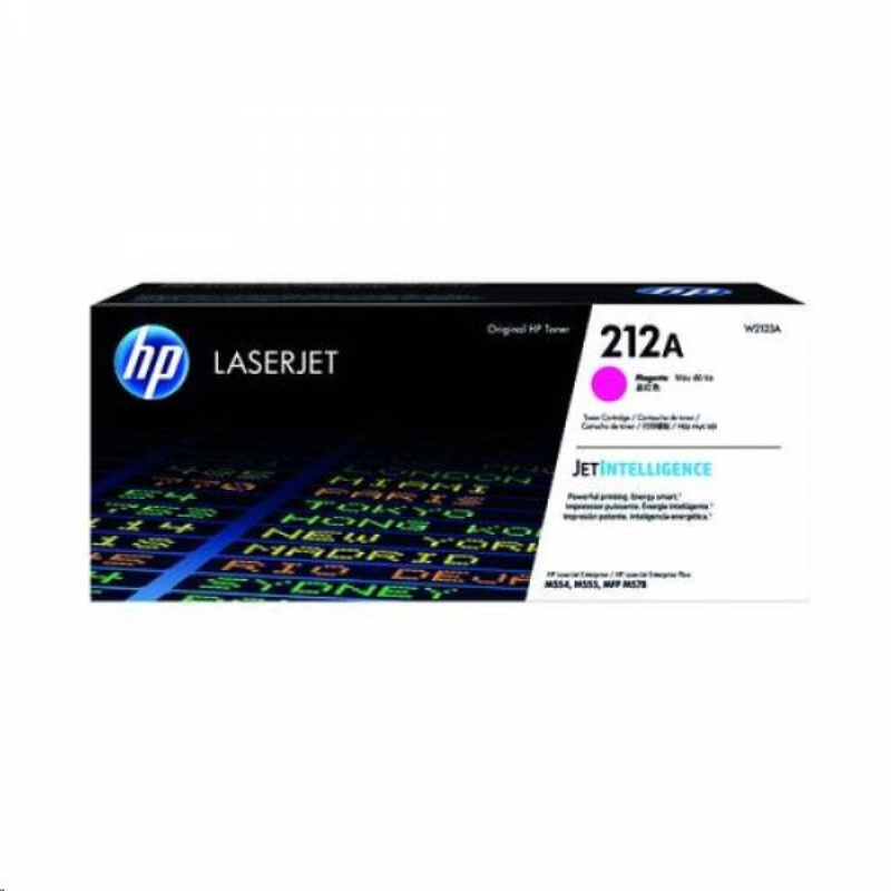 HP 212A Original LaserJet Toner Cartridge Magenta W2123A