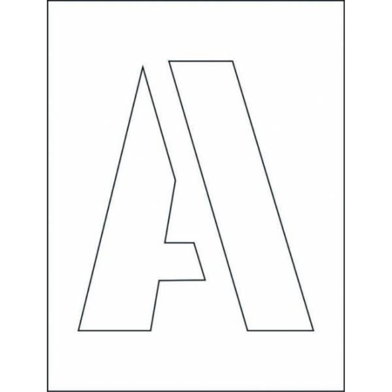 150mm Numbers Stencil Kit