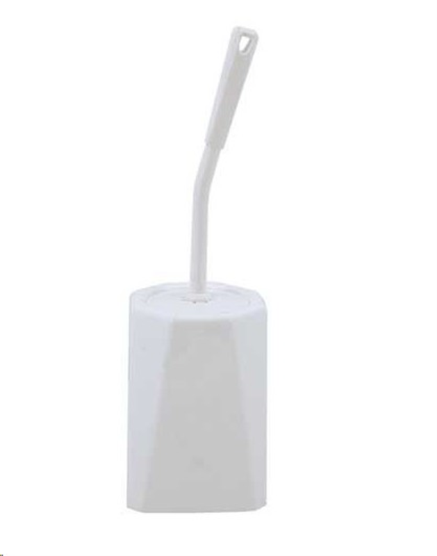Enclosed toilet brush & holder PK1