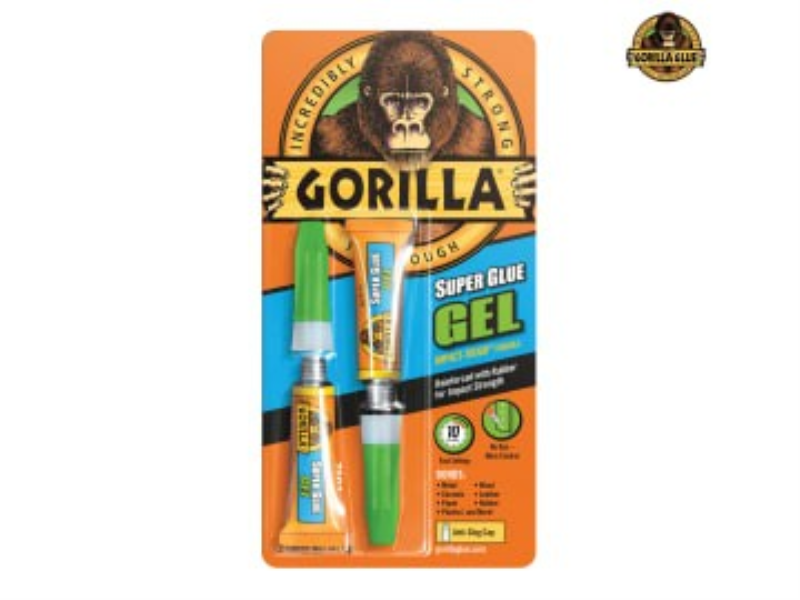Gorilla Glue Gorilla Superglue Gel 3g (Twin Pack)