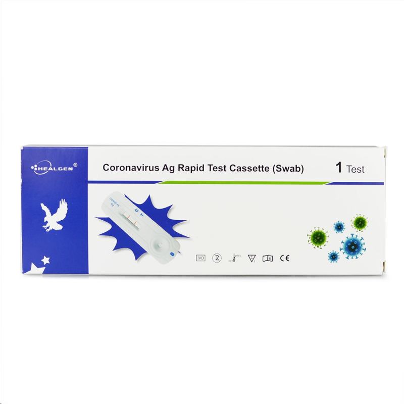 Healgen Lateral Flow Test Kit Single PPPE403