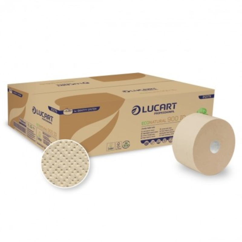 EcoNatural 900 ID Toilet Range  2 Ply Natural 12x900sheets