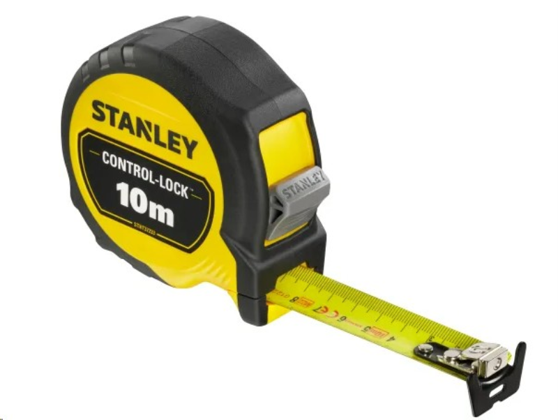 STANLEY® CONTROL-LOCK™ Pocket Tape 10m (Width 25mm) (Metric only)