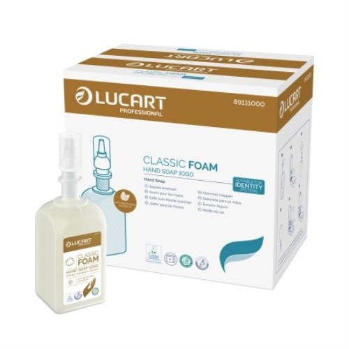 Lucart Fragranced Luxury Foam Soap 6x1Litre (For use with S1000 Dispenser )