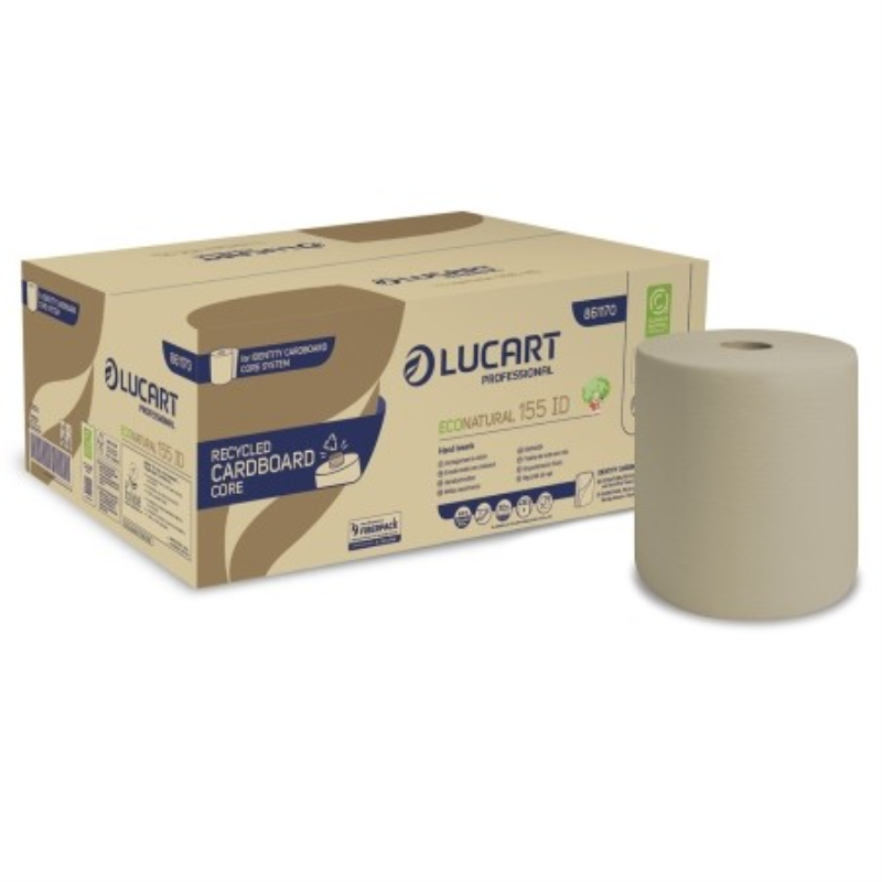 Identity EcoNatural ID 155 Hand Towel Roll 2ply 6x554 sheets