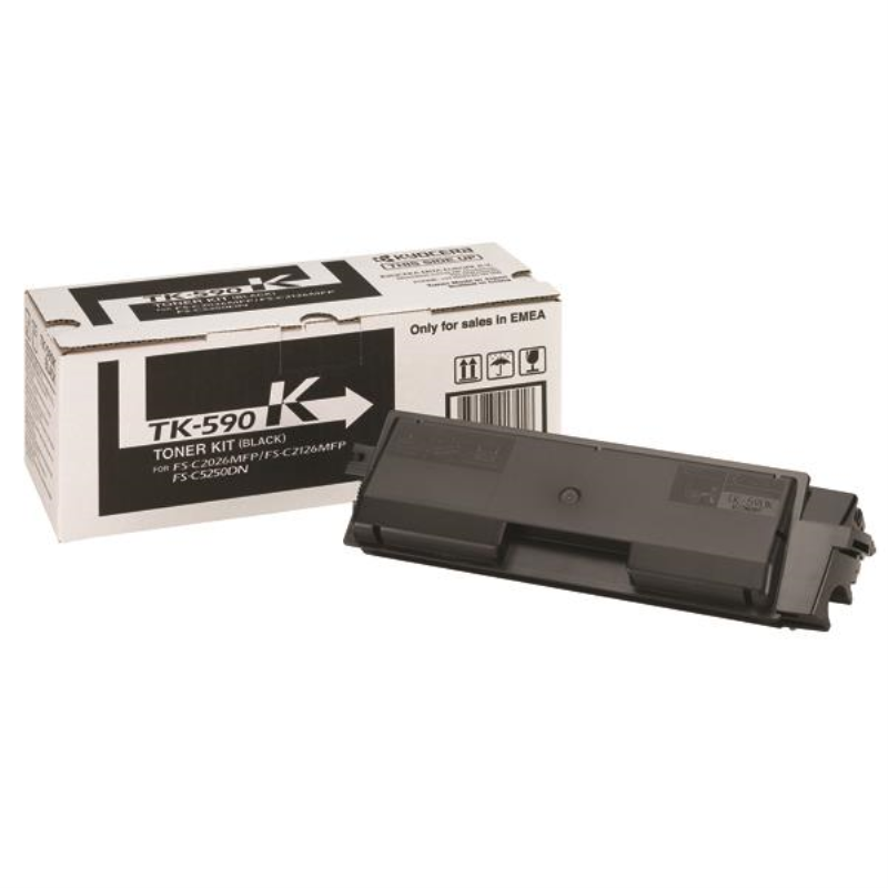 Kyocera TK-590K Toner Cartridge Black 1T02KV0NL0