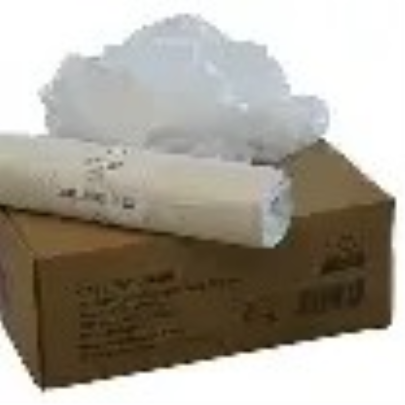 40L CHSA Heavy Duty White Swing Bin Liner 1000pcs/carton (10 rolls x 100pcs) 375 x 575 x 737mm