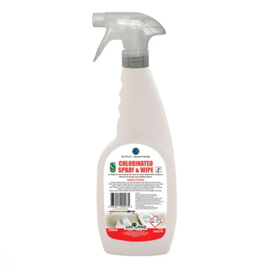 Spray and Wipe with Bleach - 750ML