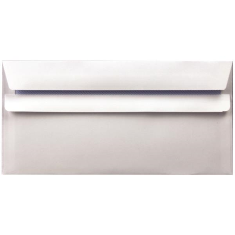 Envelope DL 90gsm Self Seal White (Pack of 1000) WX3480