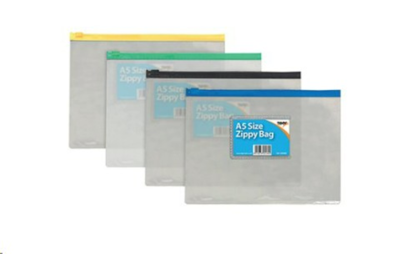 Sundry Zip Bag A5 (12 Pack) 300480