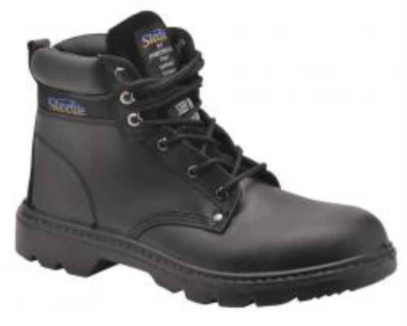 Beeswift Click Traders Dual Density PU 6 Inch Lace up S3 Safety Boots 1Pr Black 10 CTF20BL10