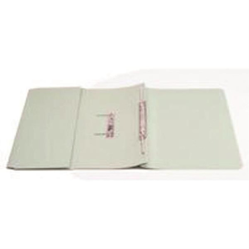 Q-Connect Transfer Pocket File 38mm Capacity Foolscap Green (Pack of 25) KF26096